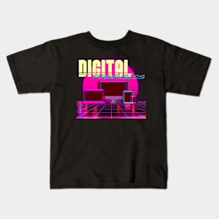 Retro Digital Forensics Kids T-Shirt